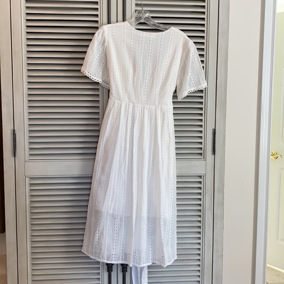Eyelet midi dress - Picture 5 of 5